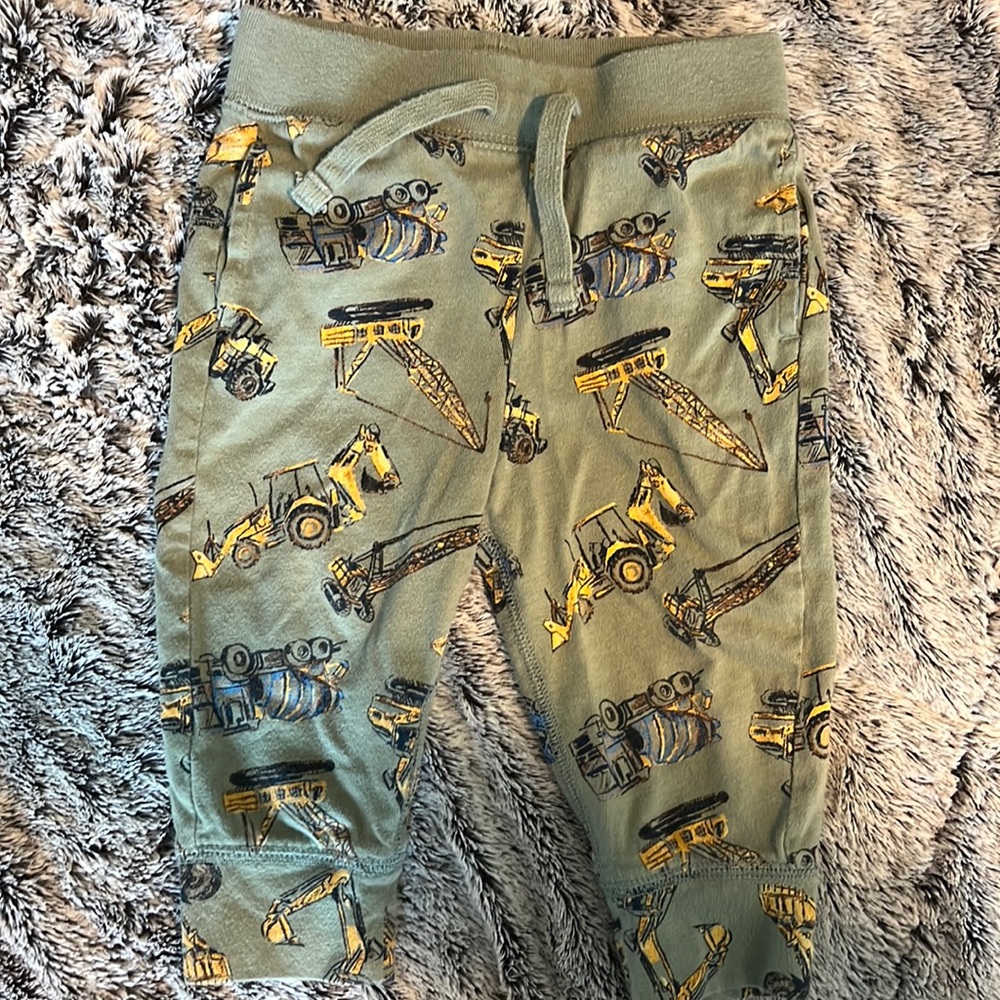 Baby Gap Construction Vehicle Pants, size 12-18 months